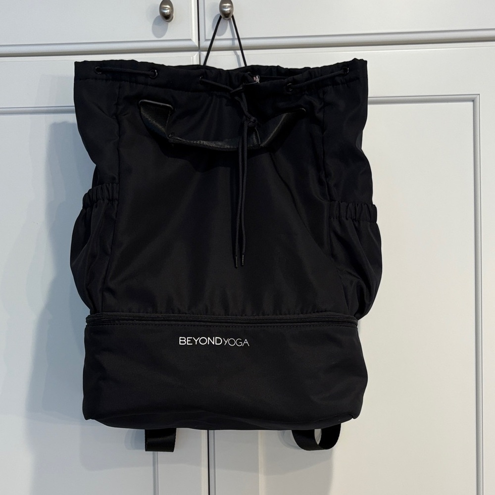 Beyond Yoga Classic Black Backpack